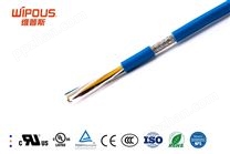UL2725-S  30V 80℃  UL+CUL认证 PVC护套柔性屏蔽数据电缆